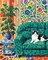 Paint By Number Cat Bathroom Canvas Kit for Adults & Beginners – DIY Acrylic Cat Painting Set for Home Wall Art Decor, 16x20 Inch (Frameless)